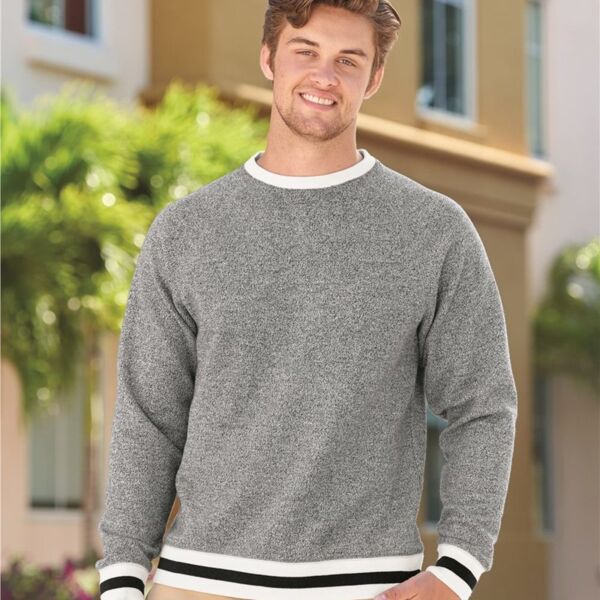 Peppered Fleece Crewneck Sweatshirt Thumbnail
